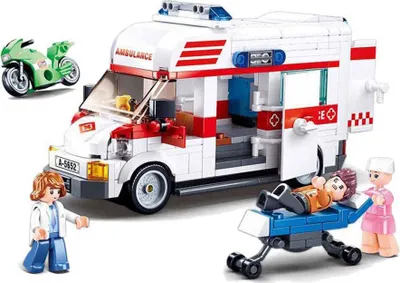 Produktbild von Sluban Krankenwagen im Einsatz M38-B1065