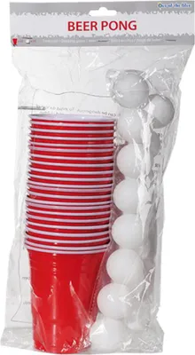 Produktbild von Trinkspiel Bier Pong für Fasching, Junggesellenabschied und Parties