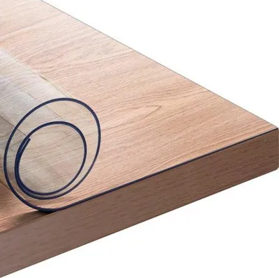 Obrázok produktu pre Vodotesná obrus, PVC, odolný proti poškriabaniu, 90 x 160 cm, priehľadný