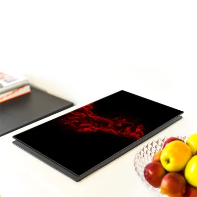Produktbild von Glasschneidebrett 40x52 Schwarz