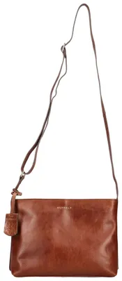 Produktbild von Leder Tasche mit geräumigem Hauptfach und verstellbarem Schulterriemen