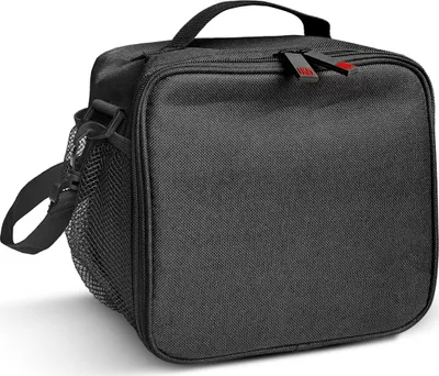 Productafbeelding van Lunchtas Total 5 liter met plastic bakjes - zwart