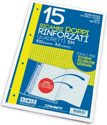 Image de Blasetti 6424 Papier pour carnet de notes 210 x 297 mm (A4) 15 feuilles
