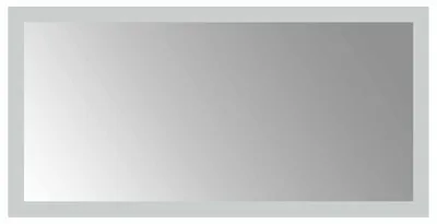Imagen del producto de Espejo de baño LED, transparente, 40 x 20 cm, vidrio templado