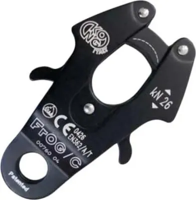 Zdjęcie produktu dla Kong Italy Frog Cable Carabiner Czarny Czarny Jeden rozmiar