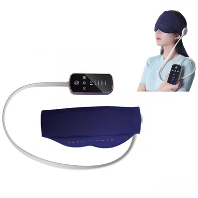 Produktbild von Massagegerät Elektrisches Kopfmassagegerät mit Wärmefunktion,360°Abdeckung 2000mAh,verbessert die Schlafqualität,Tragbar