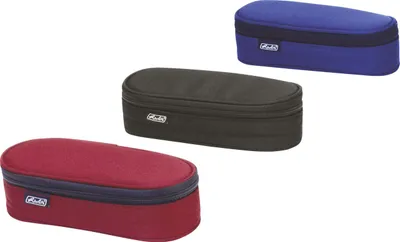 Produktbild von herlitz Schlamper-Rolle Etui, aus Nylon Klappe an Deckelklappe innen, Reissverschlusstasche (10515534)