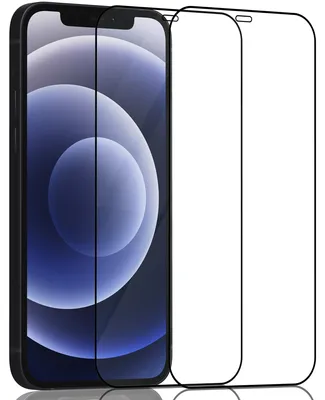 Obrázok produktu pre 2-balenie iPhone 12 Ochranné sklo na displej - Tvrdené sklo 9H - Super kvalita 3D