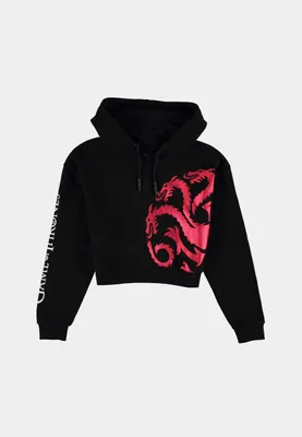 Produktbild von Game of Thrones: House of the Dragon - Targaryen - Cropped Hoodie