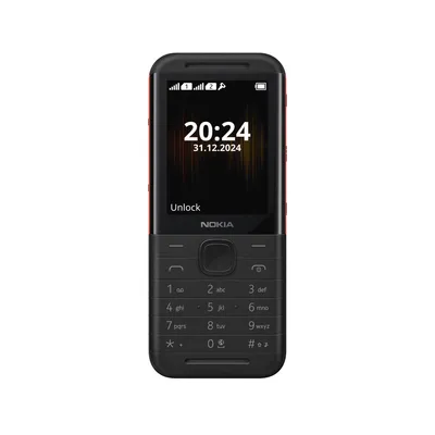 Obrázek produktu pro Nokia 5310, Na výšku, Dual SIM, 6,1 cm (2.4"), Bluetooth, 1200 mAh, Černá, Červená