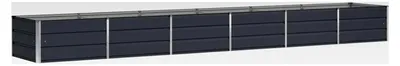 Produktbild von Pflanzkübel Anthrazit 480 x 80 x 45 cm Stahl