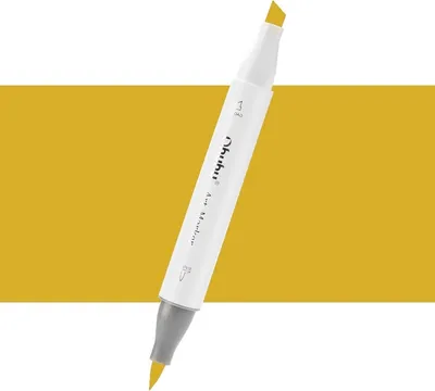 Immagine prodotto di OHUHU pennello e scalpello bifacciale, Y8 giallo oliva