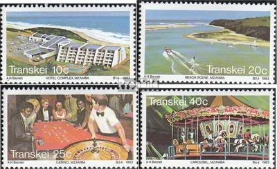 Produktbild von Briefmarken Südafrika - Transkei 1983 Mi 120-123 (kompl.Ausg.) gestempelt Tourismus