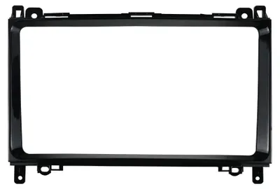 2 DIN Radioblende für Mercedes A W169, B W245, Sprinter u.a.
