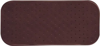 Zdjęcie produktu dla MSV premium mata pod prysznic mata do kąpieli mata do kąpieli antybakteryjna antypoślizgowa z przyssawkami - brązowa - pachnie różami - ok. 36 x 97 cm - można prać w temperaturze 60 stopni