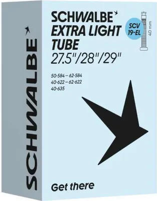 Produktbild von Schwalbe SCHLAUCH SCV19 Extra Light 40/62-584/635 40mm 40 - leichter Fahrrads...