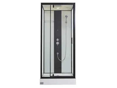 Produktbild von Duschkabine Massagedusche - 90 x 90 x 215 cm - Regendusche & Handbrause - PRIMEA