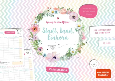 Obrázok produktu pre Spring in eine Pfütze! Stadt Land Einhorn