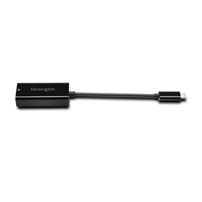 Produktbild von Kensington CA1100E USB-C to Ethernet Adapter - Netzwerkadapter - USB-C 3.1 - Gigabit Ethernet x 1