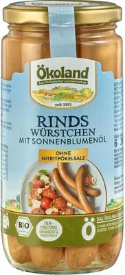 Produktbild von Rindswürstchen 6St. 180g
