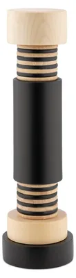 Salz-, Pfeffer- und Kräutermühle aus Buchenholz, 25,5 cm