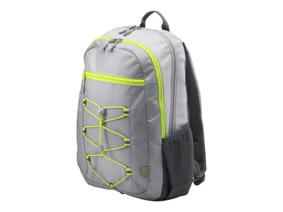 Produktbild von HP 39,62 cm (15,6 Zoll) Active Rucksack (Grau/Neongelb), 39,6 cm (15.6"), Notebook-Gehuse, Wasserfest, Stoff