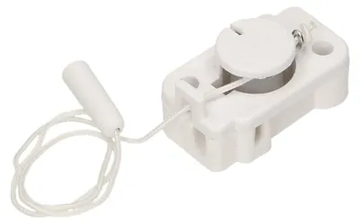 Produktbild von Orno Mini Zugschalter Weiß für Lampen Ventilatoren 2.5A