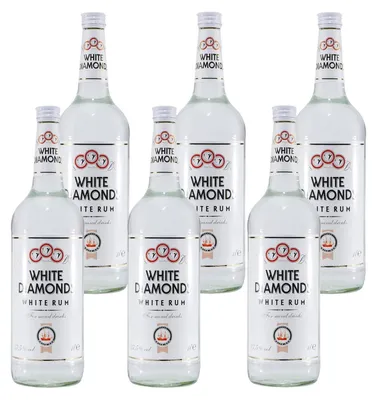 Produktbild von White Diamonds White Rum (6 x 1,0L)