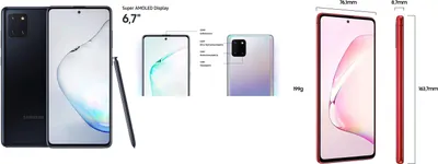 Obrázok produktu pre Samsung Galaxy Note 10 Lite 128 GB Dual-Sim Aura Red Ako nový