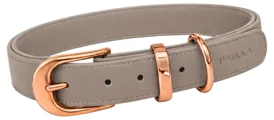 Produktbild von PAIKKA Lignify Halsband taupe, Größe: L