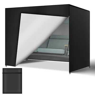 Produktbild von Hollywoodschaukel Abdeckung 2-3 Sitzer, Oxford, Wasserfest, Winddicht, UV-Schutz, 210x150x150cm