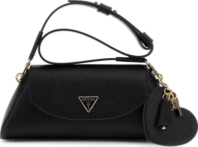 Produktbild von GUESS HWZG9207190 BOLENA FLAP SHOULDER BAG Woman Handtasche black