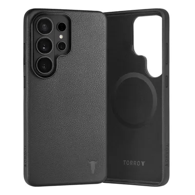Immagine prodotto di TORRO Galaxy S26 Ultra Custodia protettiva in pelle - Nero