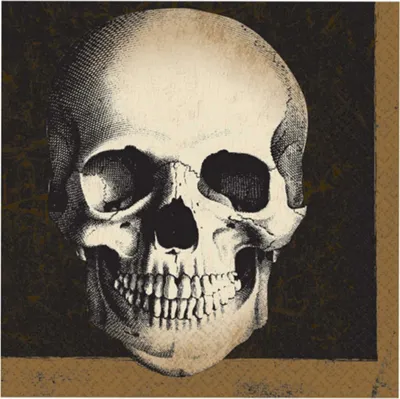 Produktbild von Servietten "Boneyard" | 20Stk./33x33cm