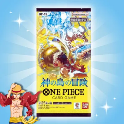Produktbild von 1x One Piece OP15 Adventure on Kami’s Island Booster Pack | Japanisch | 6 Karten