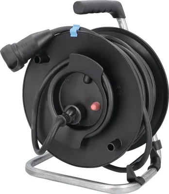 Productafbeelding van Kabelhaspel 25 m H07RN-F 3G2,5, IP44 buiten, 1 stopcontact