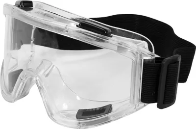 Image de Lunettes de protection avec valves d'aération, revêtement anti-rayures, EN166