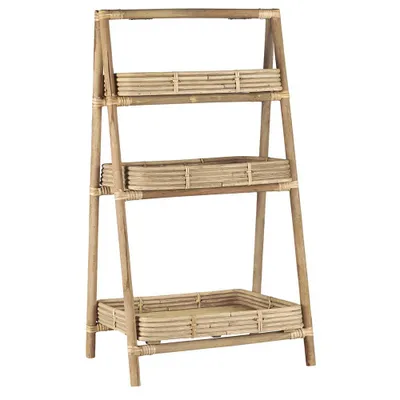 Produktbild von Ib Laursen Display Regal aus Bambus 82 cm hoch mit 3 Fächern
