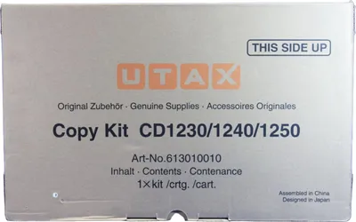 Produktbild von Original Utax 6130 10010 Toner schwarz, 34.000 Seiten, 0,63 Cent pro Seite - ersetzt Utax 613010010 Tonerkartusche