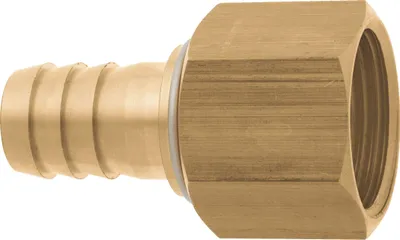 Produktbild von GEKA plus-Schlauchverschraubung "2000" ; IG G 1" - 19mm MS drehbar