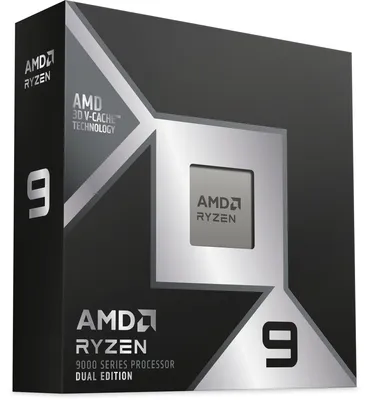 Image de Processeur - AMD - Ryzen™ 9 9950X3D2 - 16 cœurs - 32 threads - Fréquence Boost jusqu'à 5,60 GHz