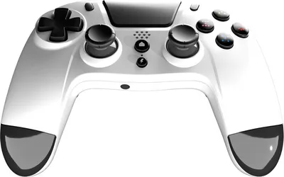Produktbild von Gioteck VX4 Weiß Bluetooth Gamepad Analog / Digital PC, PlayStation 4, PlayStation 5