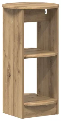 Image de Meuble d'appoint en chêne Artisan 40 x 40 x 75 cm, aggloméré