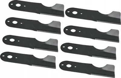 Produktbild von 8 X 24,7 CM Rasenmäher Messer - Satz für MTD Gutbrod 742-0495 742-0495B 942-0495
