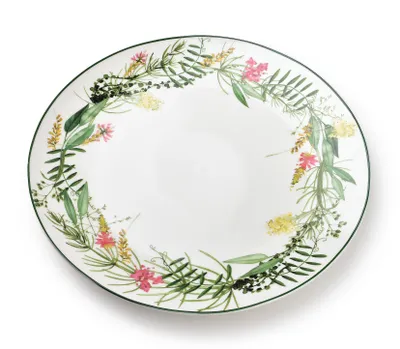 Obrázek produktu pro Talíř na hlavní jídlo z kostního porcelánu AFFEKDESIGN IDYLLIC 26,9 x V 2,6 cm, bílý, 1 ks