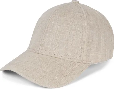 Produktbild von styleBREAKER Uni Leinen Baseball Cap | Verstellbare 6-Panel Basecap mit gebogenem Schirm | Atmungsaktive Sommer Mütze mit Metallschnalle | Leicht, Bequem & Stilvoll