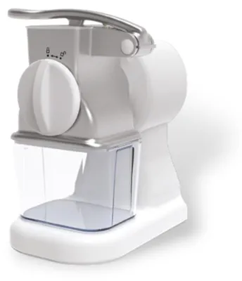 Produktbild von Artus Elektrische Käse-Reibe GM150 150W Edelstahlwalze Aluminium-Gehäuse Öffnung 79x60mm