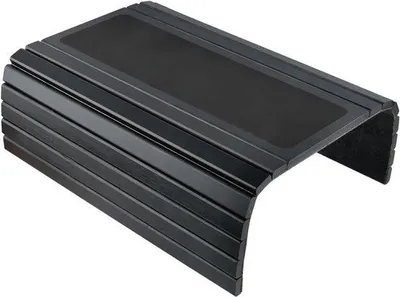 Produktbild von 34 x 41,5 cm flexibles Holzbankblatt mit flexibler Armlehnenhalterung, Tisch, Sitzfläche, Serviceboard, für Bank mit Antislip-Unterseite