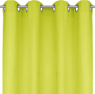 Produktbild von Blickdichte Gardine mit Ösen, Maße: 140x245 cm, Farbe: Grün