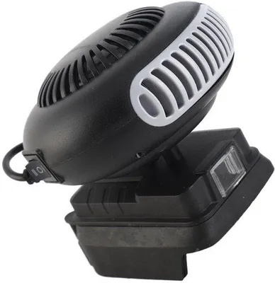 Productafbeelding van Kleine kamerverwarming 170 W 2 tandwielen 18 V batterijaandrijving elektrische kachel voor BL1815 BL1820 BL1530 BL1840 BL1850 BL1860